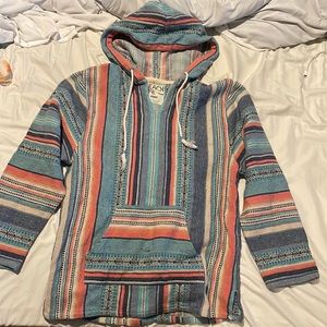 Baja pull over hoodie- L